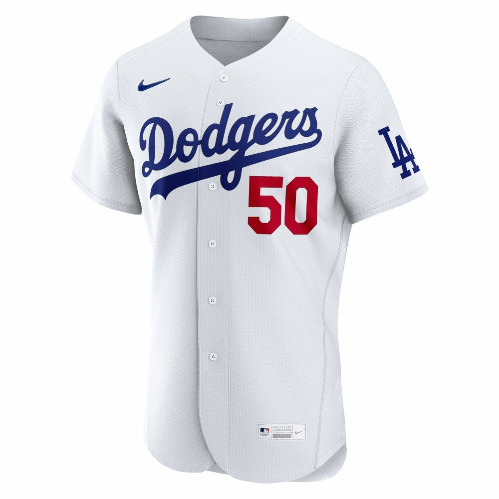 Mookie Betts Los Angeles Dodgers Nike Home Authentic Jersey - White Jerseys