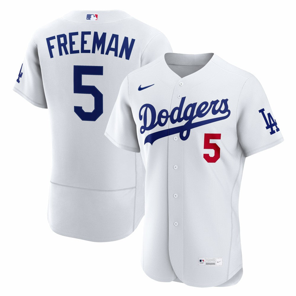 Freddie Freeman Los Angeles Dodgers Nike Home Authentic Jersey - White Jerseys