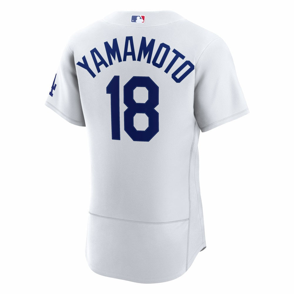 Yoshinobu Yamamoto Los Angeles Dodgers Nike Home Authentic Jersey - White Jerseys