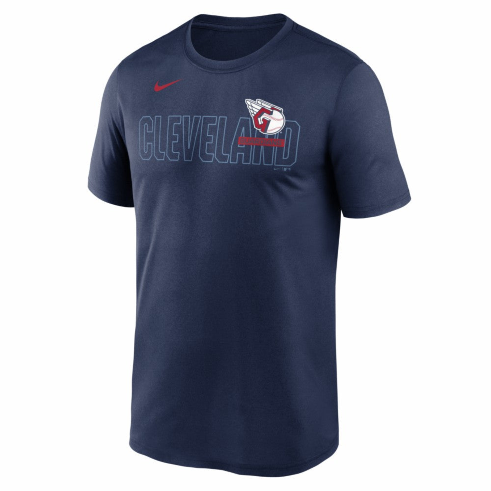 Cleveland Guardians Nike Knockout Team Legend Dri-FIT T-Shirt - Navy T-shirts