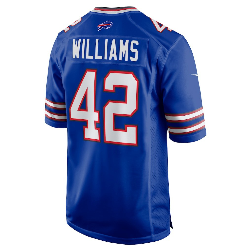 Dorian Williams Buffalo Bills Home Game Jersey - Royal Jerseys