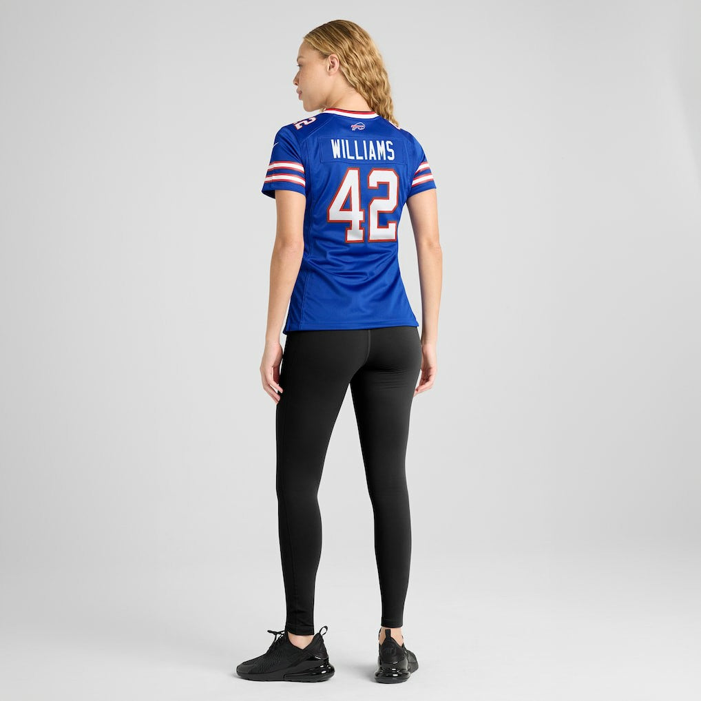 Dorian Williams Buffalo Bills Women's Home Game Jersey - Royal Jerseys