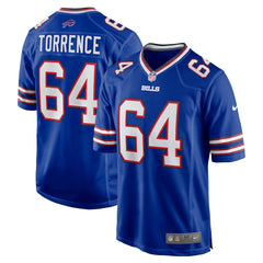 O'Cyrus Torrence Buffalo Bills Home Game Jersey - Royal Jerseys
