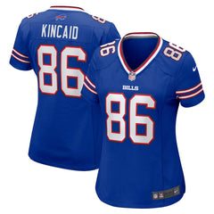 Dalton Kincaid Buffalo Bills Women's Home Game Jersey - Royal Jerseys