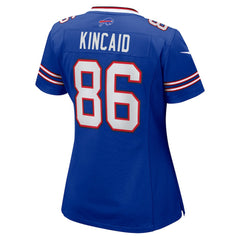 Dalton Kincaid Buffalo Bills Women's Home Game Jersey - Royal Jerseys