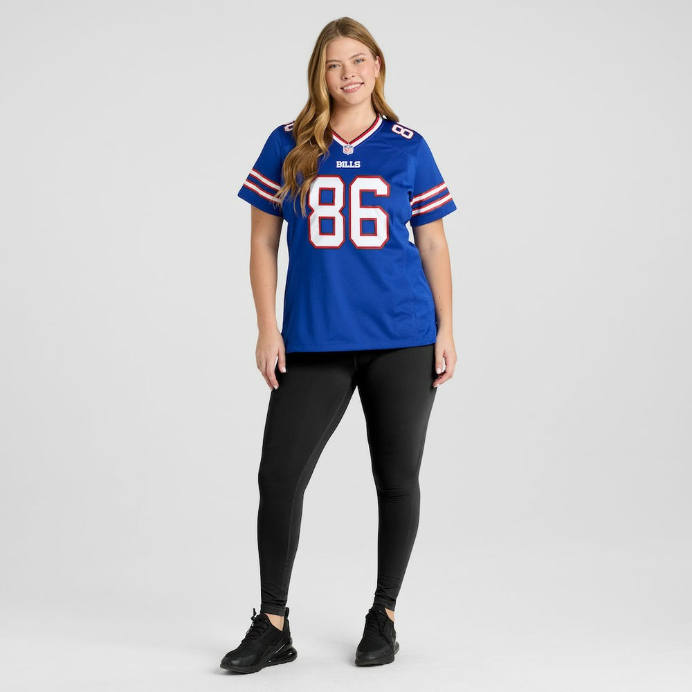 Dalton Kincaid Buffalo Bills Women's Home Game Jersey - Royal Jerseys