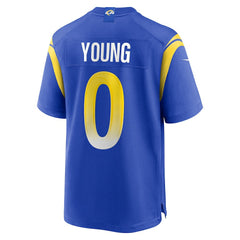 Byron Young Los Angeles Rams Home Game Jersey - Royal Jerseys