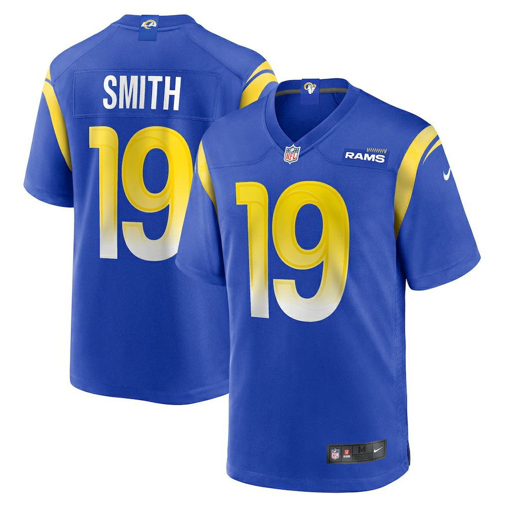 Xavier Smith Los Angeles Rams Home Game Jersey - Royal Jerseys
