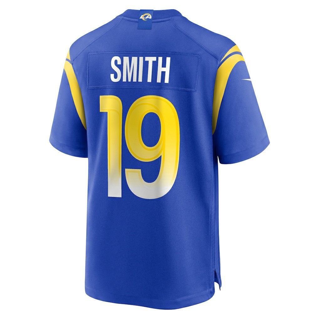 Xavier Smith Los Angeles Rams Home Game Jersey - Royal Jerseys