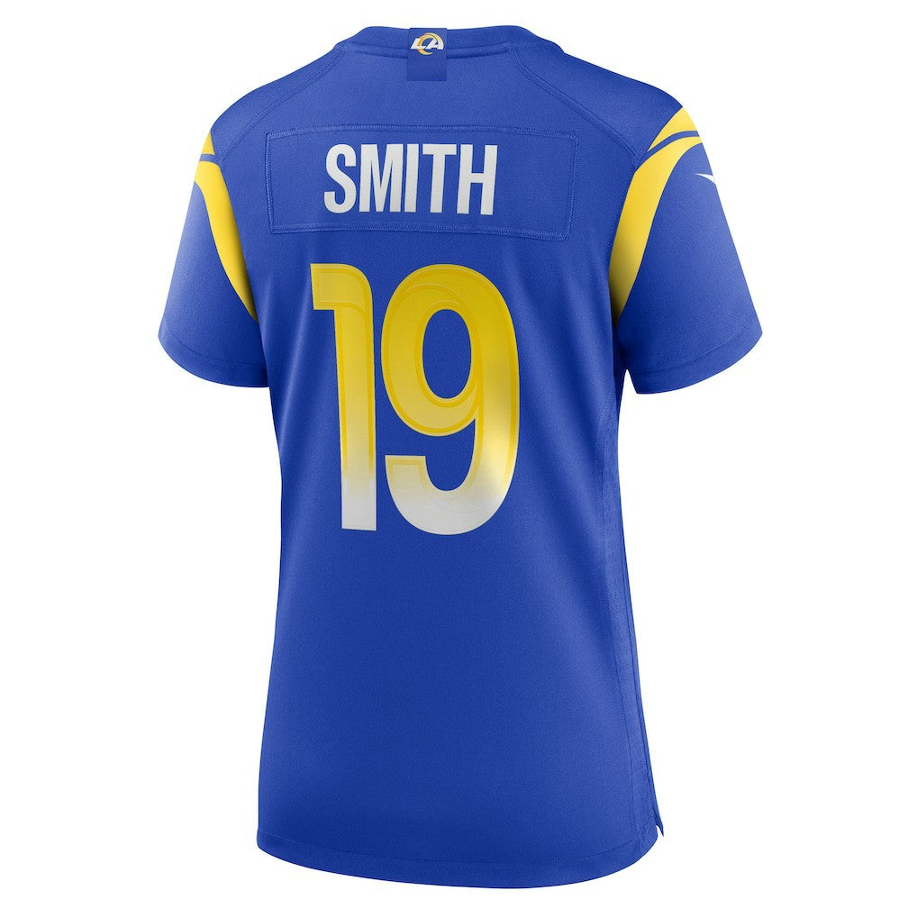 Xavier Smith Los Angeles Rams Women's Home Game Jersey - Royal Jerseys