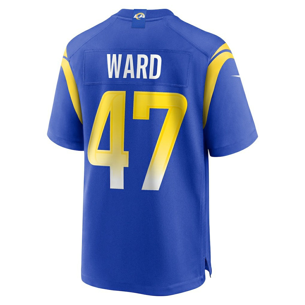Alex Ward Los Angeles Rams Home Game Jersey - Royal Jerseys