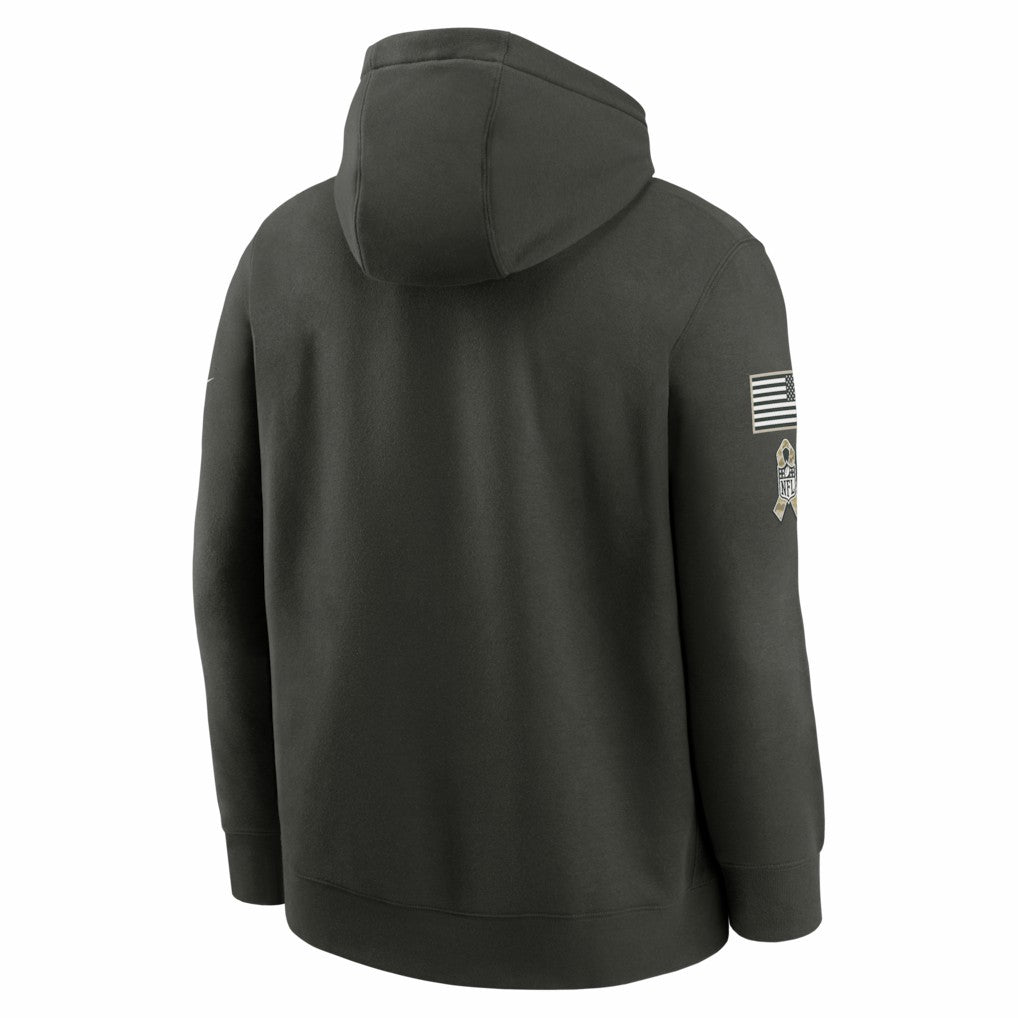 Indianapolis Colts Salute To Service Club Fleece Hoodie - Olive Hoodies