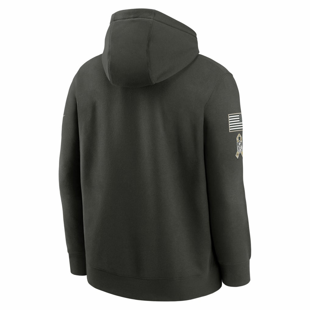 Indianapolis Colts Salute To Service Club Fleece Hoodie - Olive Hoodies