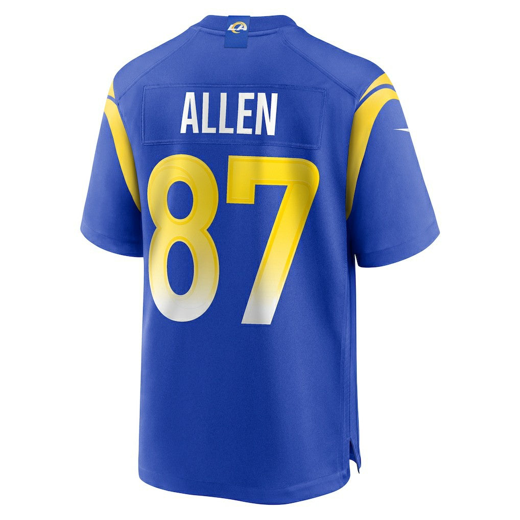 Davis Allen Los Angeles Rams Home Game Jersey - Royal Jerseys