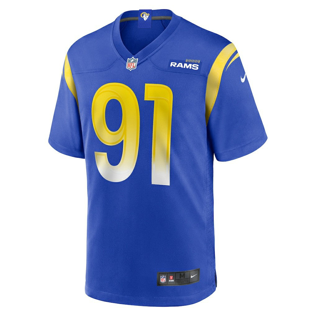 Kobie Turner Los Angeles Rams Home Game Jersey - Royal Jerseys