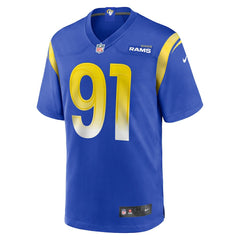 Kobie Turner Los Angeles Rams Home Game Jersey - Royal Jerseys