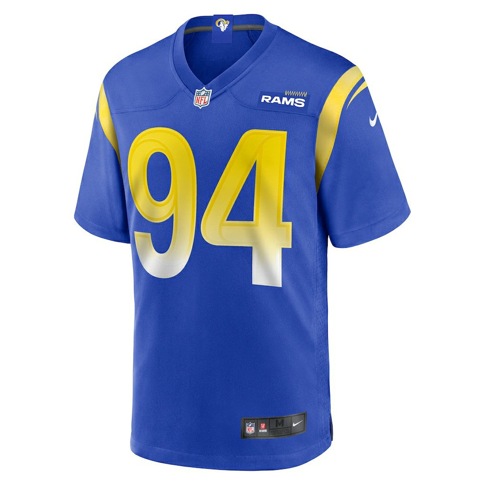 Desjuan Johnson Los Angeles Rams Home Game Jersey - Royal Jerseys