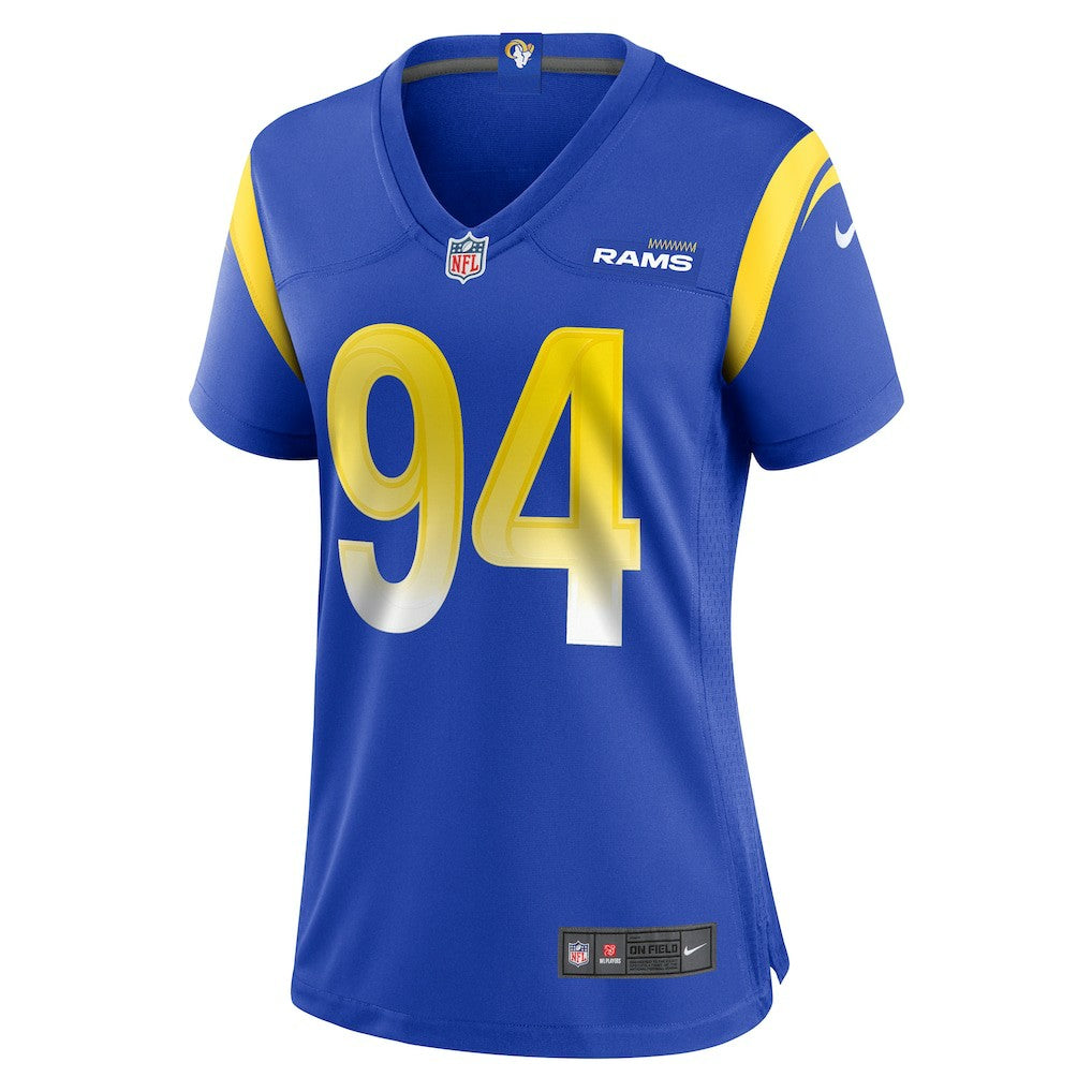 Desjuan Johnson Los Angeles Rams Women's Home Game Jersey - Royal Jerseys
