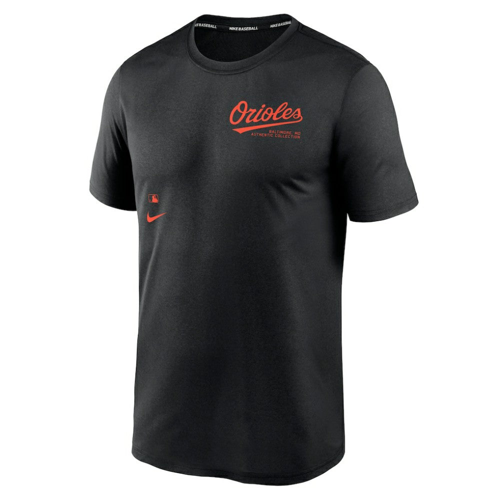 Baltimore Orioles Nike Authentic Collection Early Work Tri-Blend Performance T-Shirt - Black T-shirts