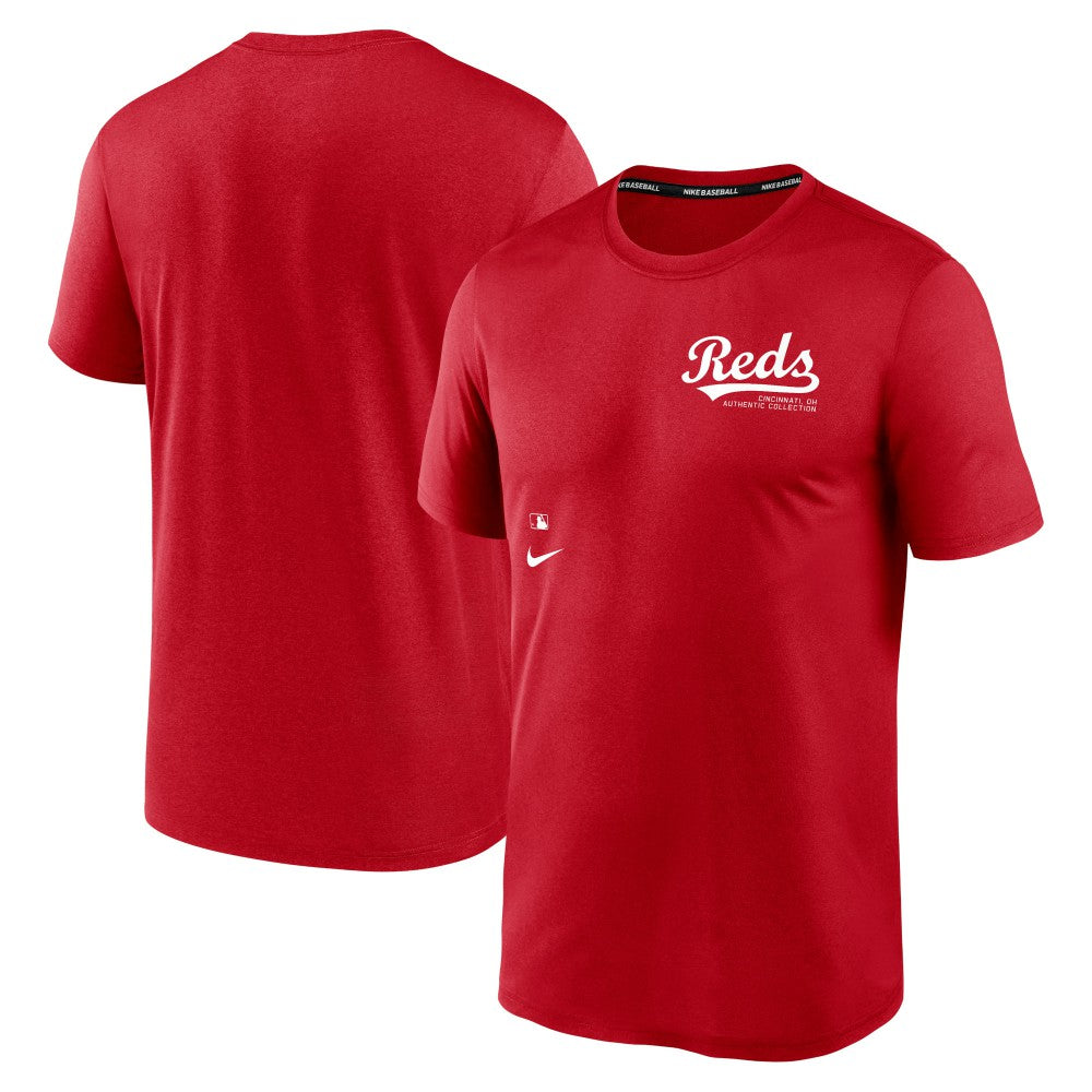 Cincinnati Reds Nike Authentic Collection Early Work Tri-Blend Performance T-Shirt - Red T-shirts