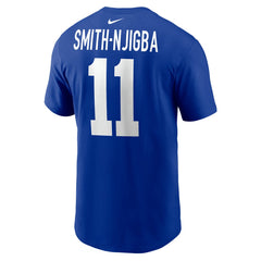 Jaxon Smith-Njigba Seattle Seahawks Player Name & Number T-Shirt - Royal T-shirts