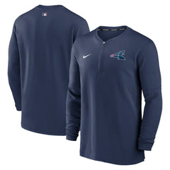 Chicago White Sox Nike Authentic Collection Game Time Performance Quarter-Zip Top - Navy Tops