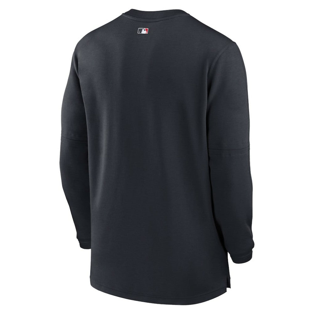 Minnesota Twins Nike Authentic Collection Game Time Performance Quarter-Zip Top - Navy Tops