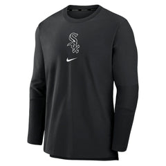 Chicago White Sox Nike Authentic Collection Player Dri-FIT Lightweight Pullover - Black Pullover