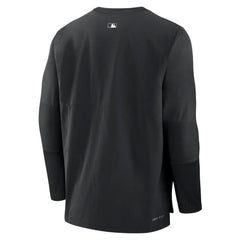 Chicago White Sox Nike Authentic Collection Player Dri-FIT Lightweight Pullover - Black Pullover