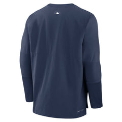 Tampa Bay Rays Nike Authentic Collection Player Dri-FIT Lightweight Pullover - Navy Pullover