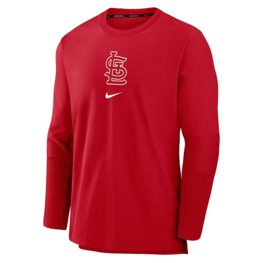 St. Louis Cardinals Nike Authentic Collection Player Dri-FIT Lightweight Pullover - Red Pullover