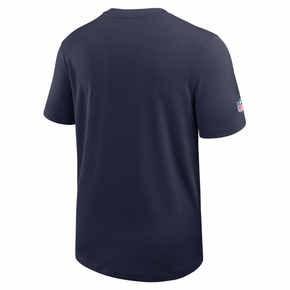 Dallas Cowboys Sideline UV Dri-FIT Coach Shirt - Navy