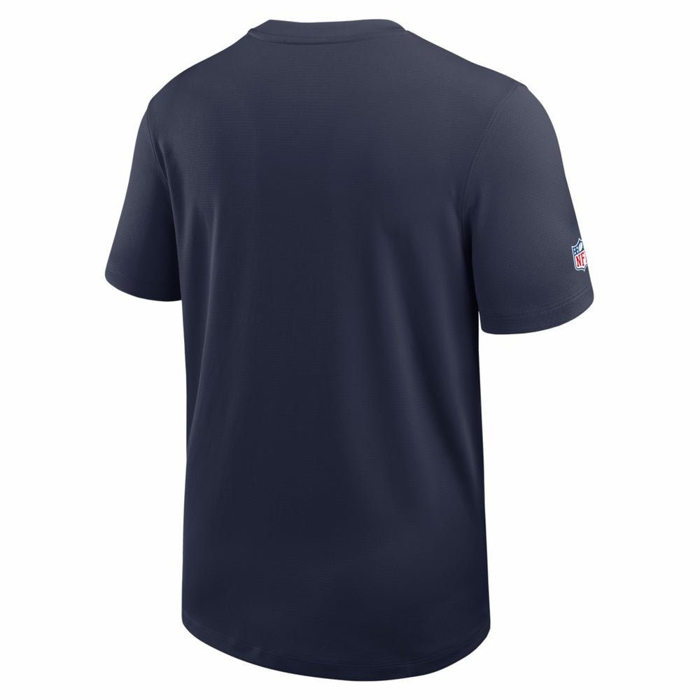 Dallas Cowboys Sideline UV Dri-FIT Coach Shirt - Navy