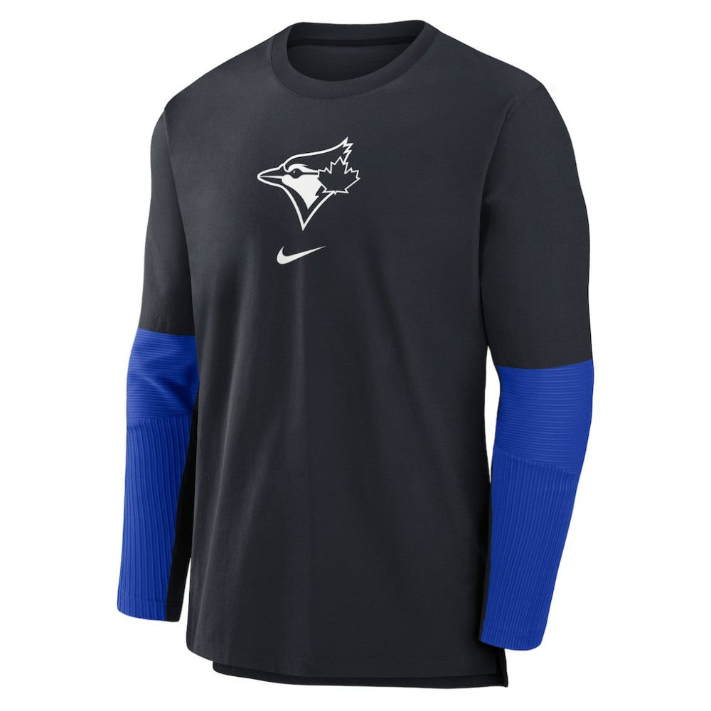 Toronto Blue Jays Nike Authentic Collection Player Dri-FIT Lightweight Pullover - Navy Pullover