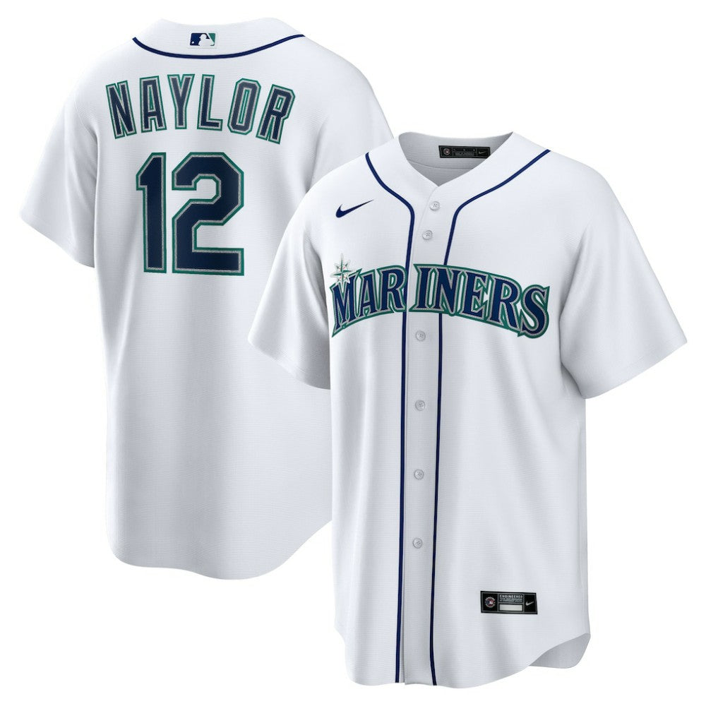 Josh Naylor Seattle Mariners Nike Home Replica Jersey - White Jerseys