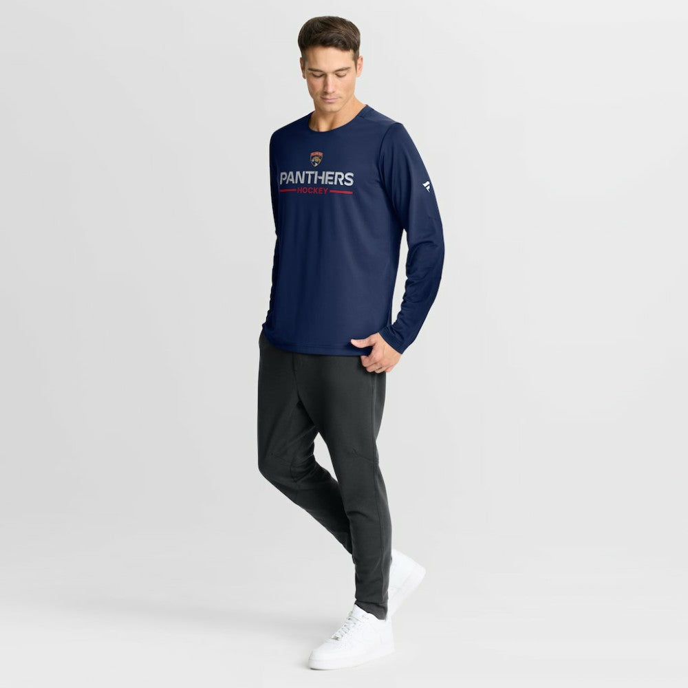 Florida Panthers Fanatics Authentic Pro Rink Tech Long Sleeve T-Shirt - Navy | US 2001469088