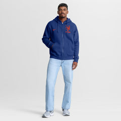 New York Mets Nike Primetime Lockup Full-Zip Hoodie - Royal Hoodies