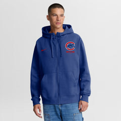 Chicago Cubs Nike Primetime Lockup Full-Zip Hoodie - Royal Hoodies
