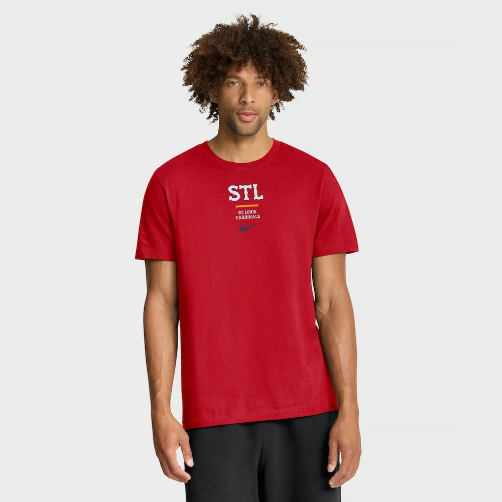 St. Louis Cardinals Nike City Connect 2-Hit T-Shirt - Red T-shirts