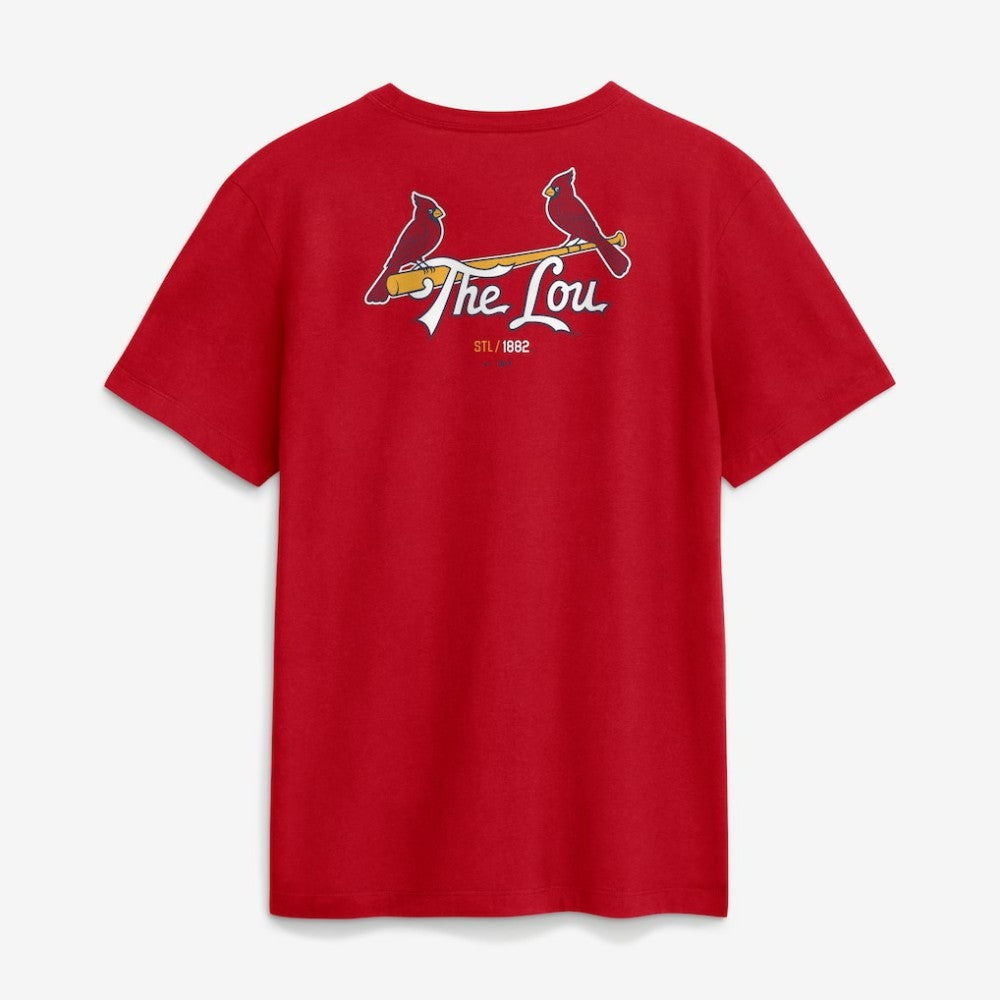 St. Louis Cardinals Nike City Connect 2-Hit T-Shirt - Red T-shirts