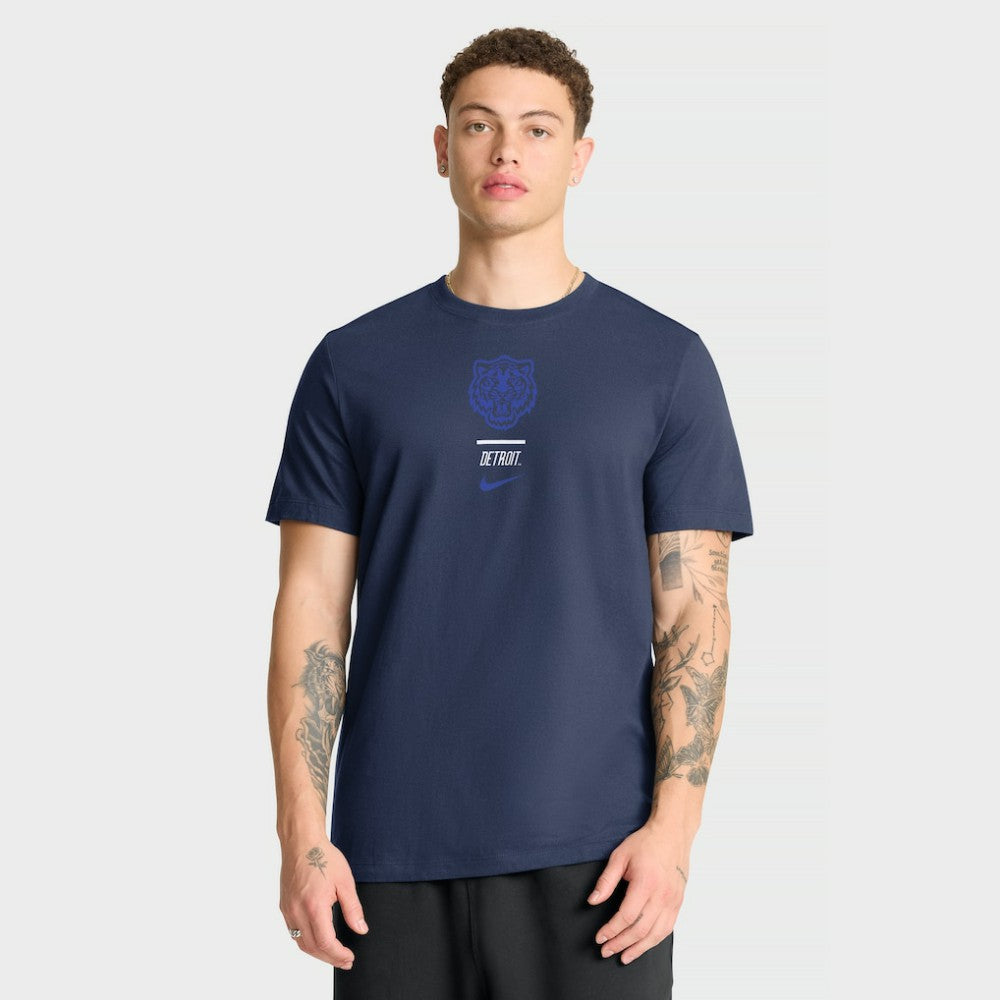 Detroit Tigers Nike City Connect 2-Hit T-Shirt - Navy T-shirts