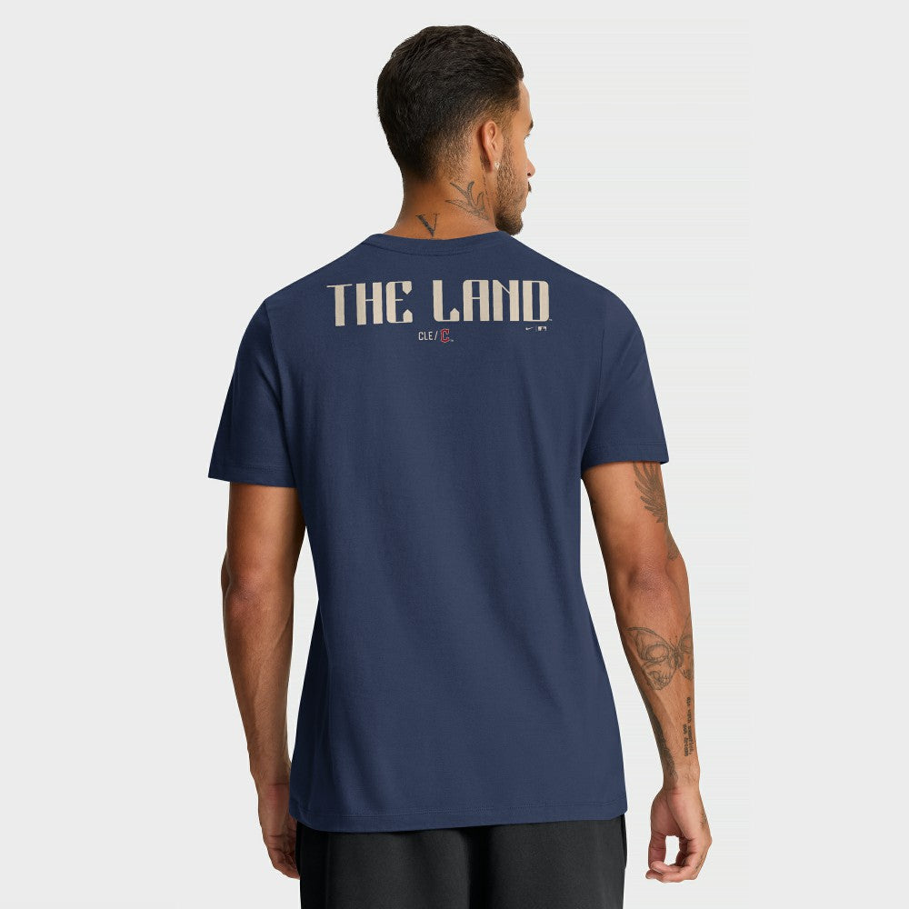 Cleveland Guardians Nike City Connect 2-Hit T-Shirt - Navy T-shirts