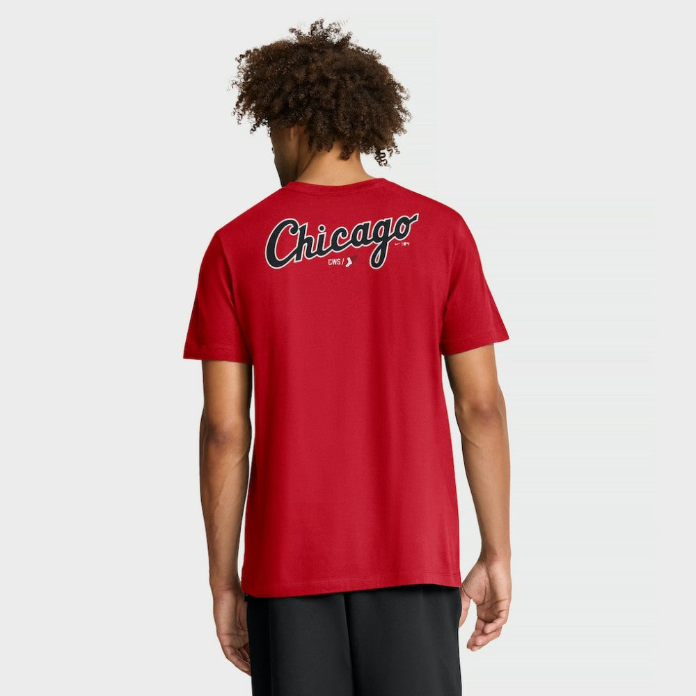 Chicago White Sox Nike City Connect 2-Hit T-Shirt - Red T-shirts