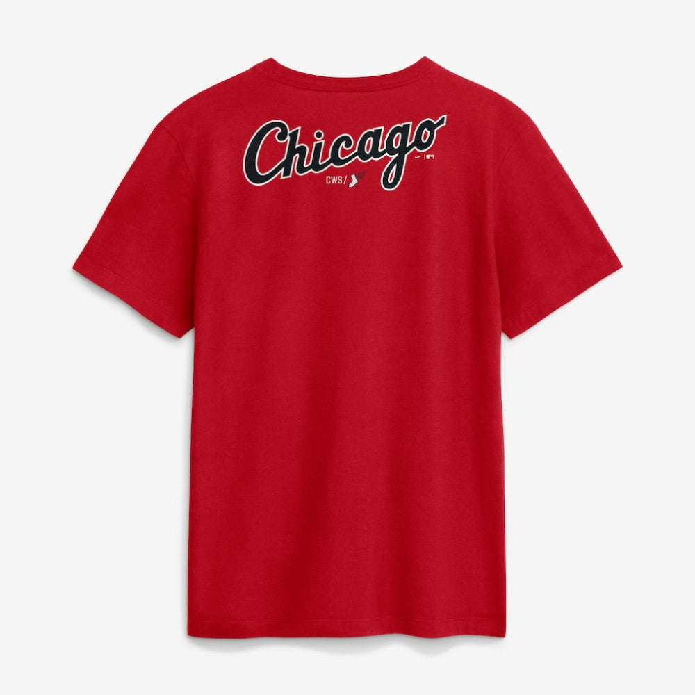 Chicago White Sox Nike City Connect 2-Hit T-Shirt - Red T-shirts
