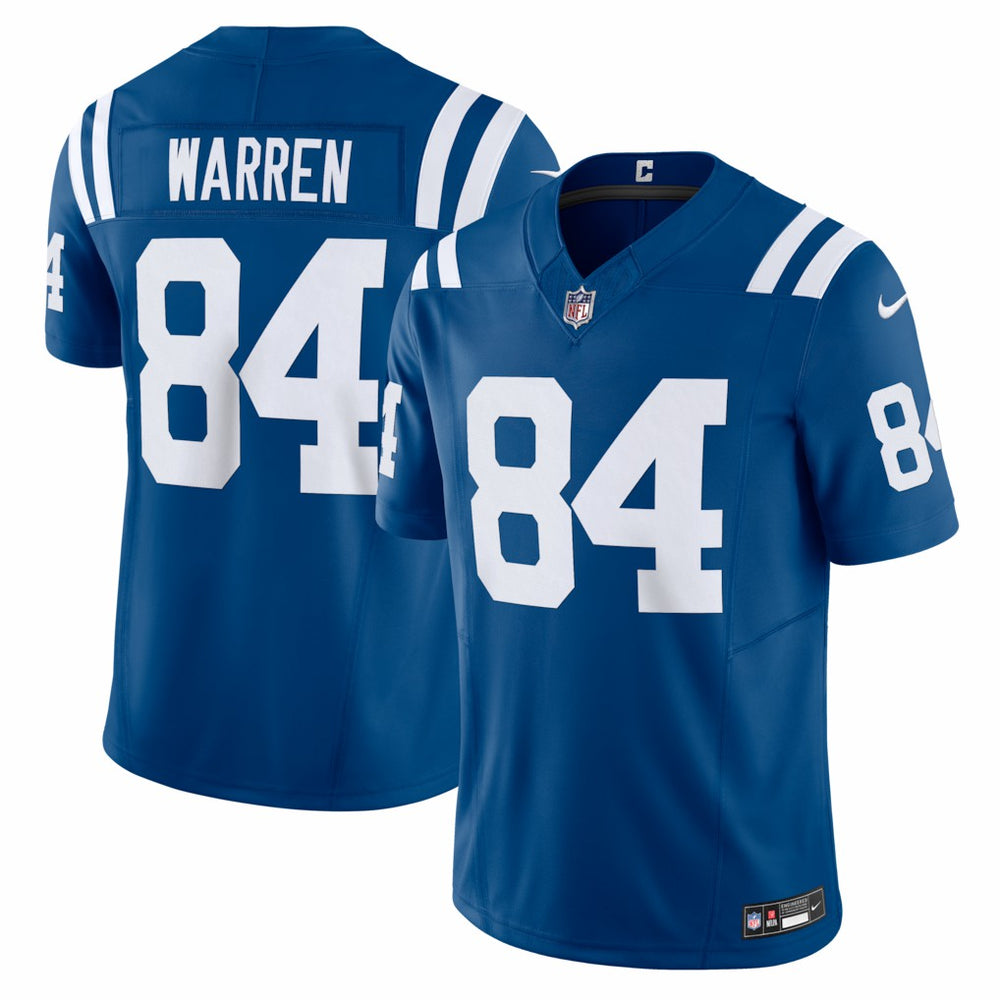 Tyler Warren Indianapolis Colts Team Vapor F.U.S.E. Limited Jersey - Royal Jerseys