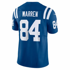 Tyler Warren Indianapolis Colts Team Vapor F.U.S.E. Limited Jersey - Royal Jerseys