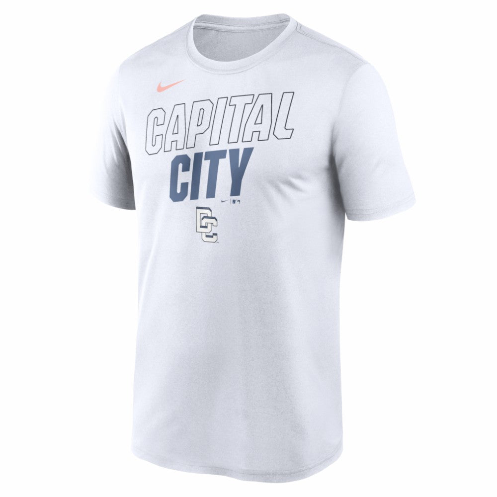 Washington Nationals Nike 2026 City Connect Team Phrase Script Dri-FIT T-Shirt - White T-shirts