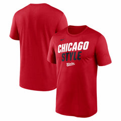 Chicago White Sox Nike City Connect Team Phrase Script Dri-FIT T-Shirt - Red T-shirts