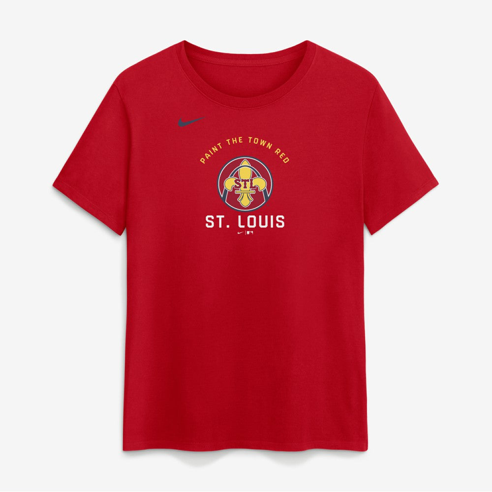 St. Louis Cardinals Nike Women's City Connect Arch T-Shirt - Red T-shirts