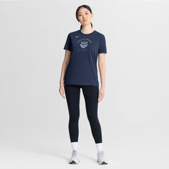 Detroit Tigers Nike Women's City Connect Arch T-Shirt - Navy T-shirts
